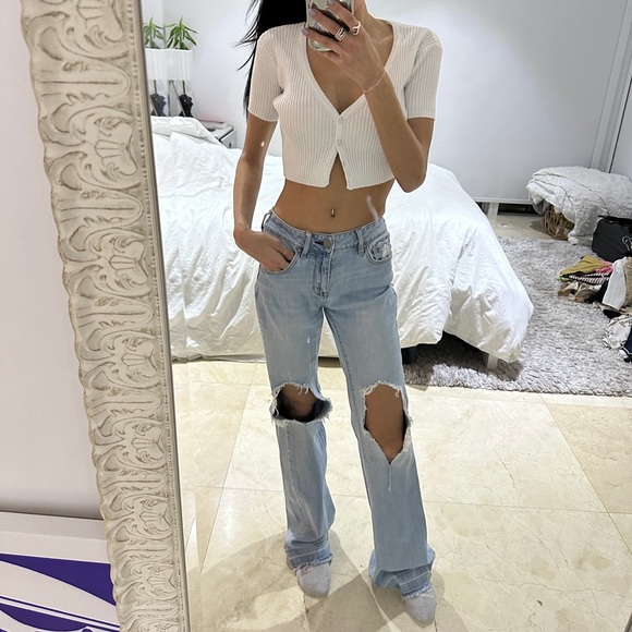 House of Harlow Low Rise Jeans - Picture 8 of 11